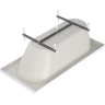 Ванна акриловая ERLIT MODERN 170*70 белая